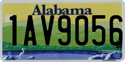 AL license plate 1AV9056