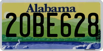 AL license plate 20BE628