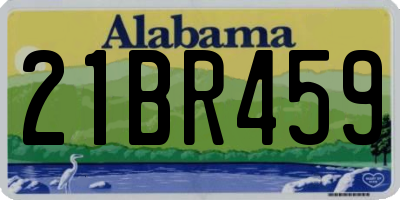 AL license plate 21BR459