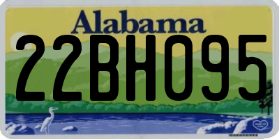 AL license plate 22BH095