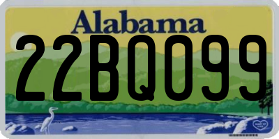 AL license plate 22BQ099