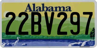 AL license plate 22BV297