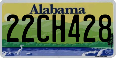 AL license plate 22CH428