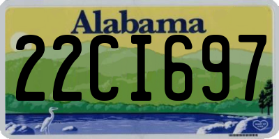 AL license plate 22CI697
