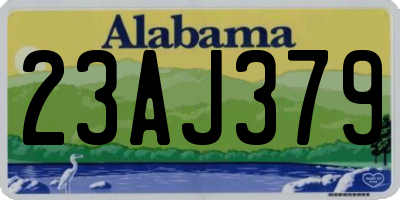 AL license plate 23AJ379