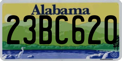 AL license plate 23BC620