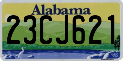 AL license plate 23CJ621