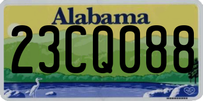 AL license plate 23CQ088