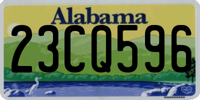 AL license plate 23CQ596