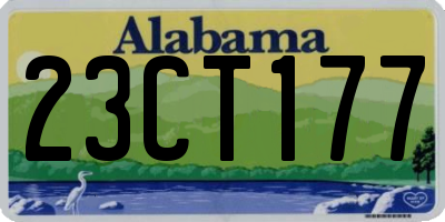 AL license plate 23CT177
