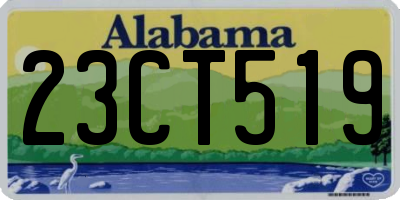 AL license plate 23CT519
