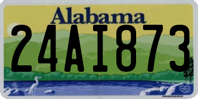 AL license plate 24AI873