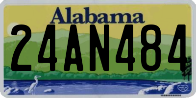 AL license plate 24AN484