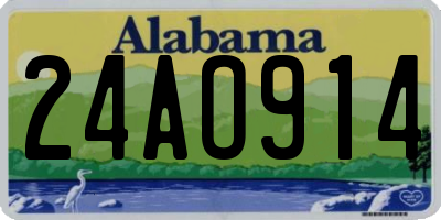 AL license plate 24AO914