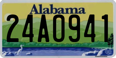 AL license plate 24AO941