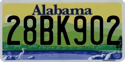 AL license plate 28BK902
