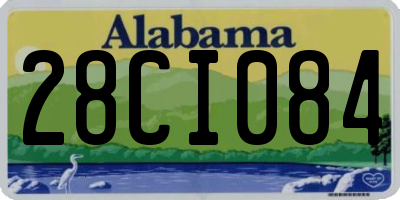 AL license plate 28CI084