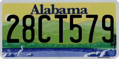 AL license plate 28CT579