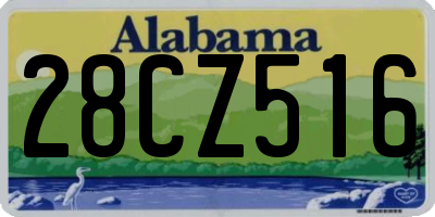 AL license plate 28CZ516