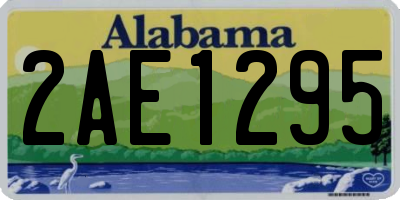 AL license plate 2AE1295
