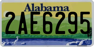 AL license plate 2AE6295