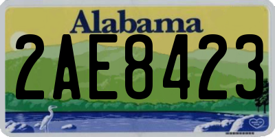 AL license plate 2AE8423