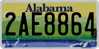 AL license plate 2AE8864