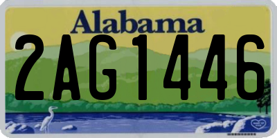 AL license plate 2AG1446