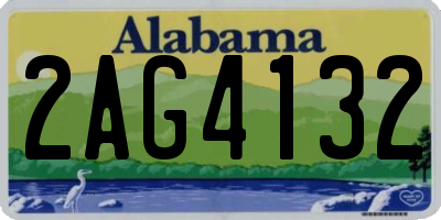 AL license plate 2AG4132