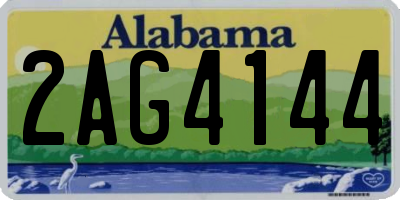 AL license plate 2AG4144