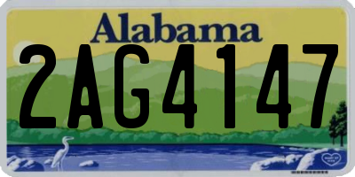 AL license plate 2AG4147