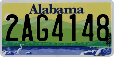 AL license plate 2AG4148