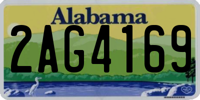AL license plate 2AG4169