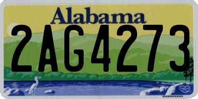 AL license plate 2AG4273