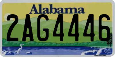 AL license plate 2AG4446