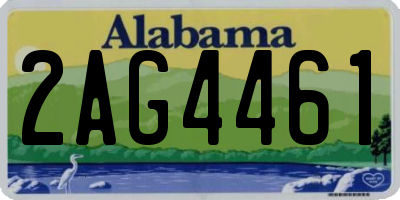 AL license plate 2AG4461