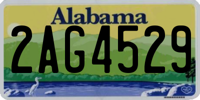AL license plate 2AG4529