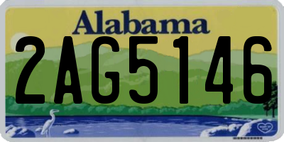 AL license plate 2AG5146