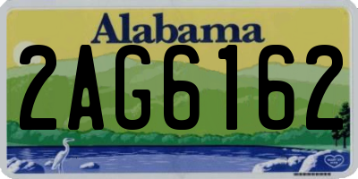 AL license plate 2AG6162