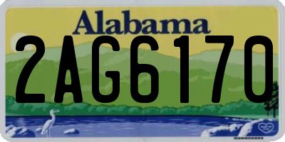 AL license plate 2AG6170