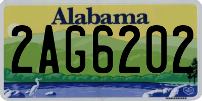 AL license plate 2AG6202