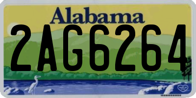 AL license plate 2AG6264