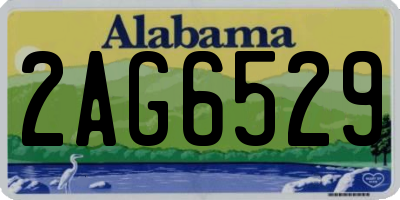 AL license plate 2AG6529