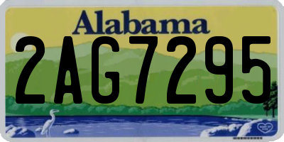 AL license plate 2AG7295