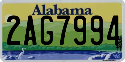 AL license plate 2AG7994