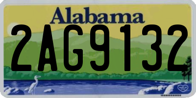 AL license plate 2AG9132