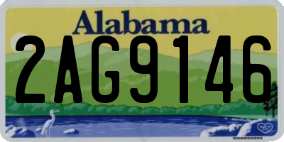 AL license plate 2AG9146