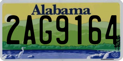 AL license plate 2AG9164