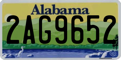 AL license plate 2AG9652