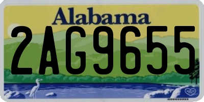 AL license plate 2AG9655